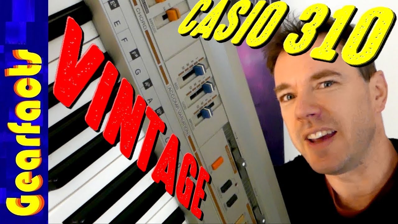 Casio CT-310 vintage Casio keyboard ...kind of creepy