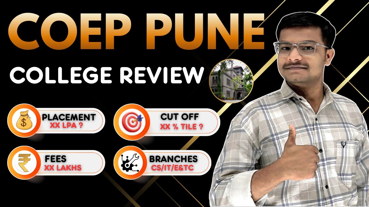 COEP College Review | Placement Record Of COEP | Cut Off For COEP | #coep #coeppune