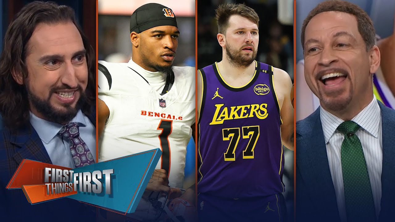 Ja&rsquo;Marr Chase & Tee Higgins re-sign, Is Luka Doncic back to his old self? | FIRST THINGS FIRST