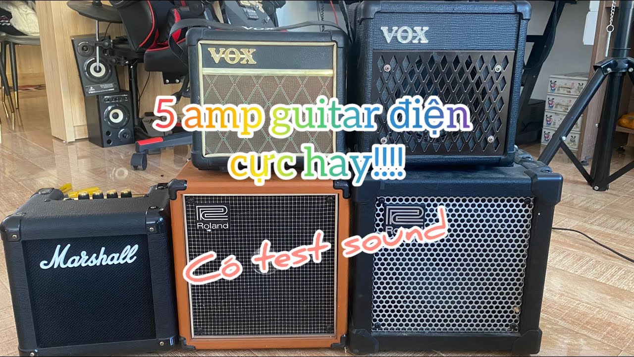 [ezmusic.shop] 5 Amp guitar điện cực hay | Có test sound
