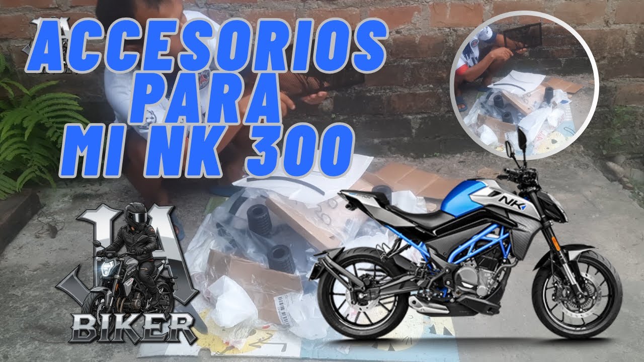 💥 ¡MI NK 300 A OTRO NIVEL! 🔥 UNBOXING de ACCESORIOS IMPRESCINDIBLES (Protección y ESTILO ÉPICO) 🇵🇪