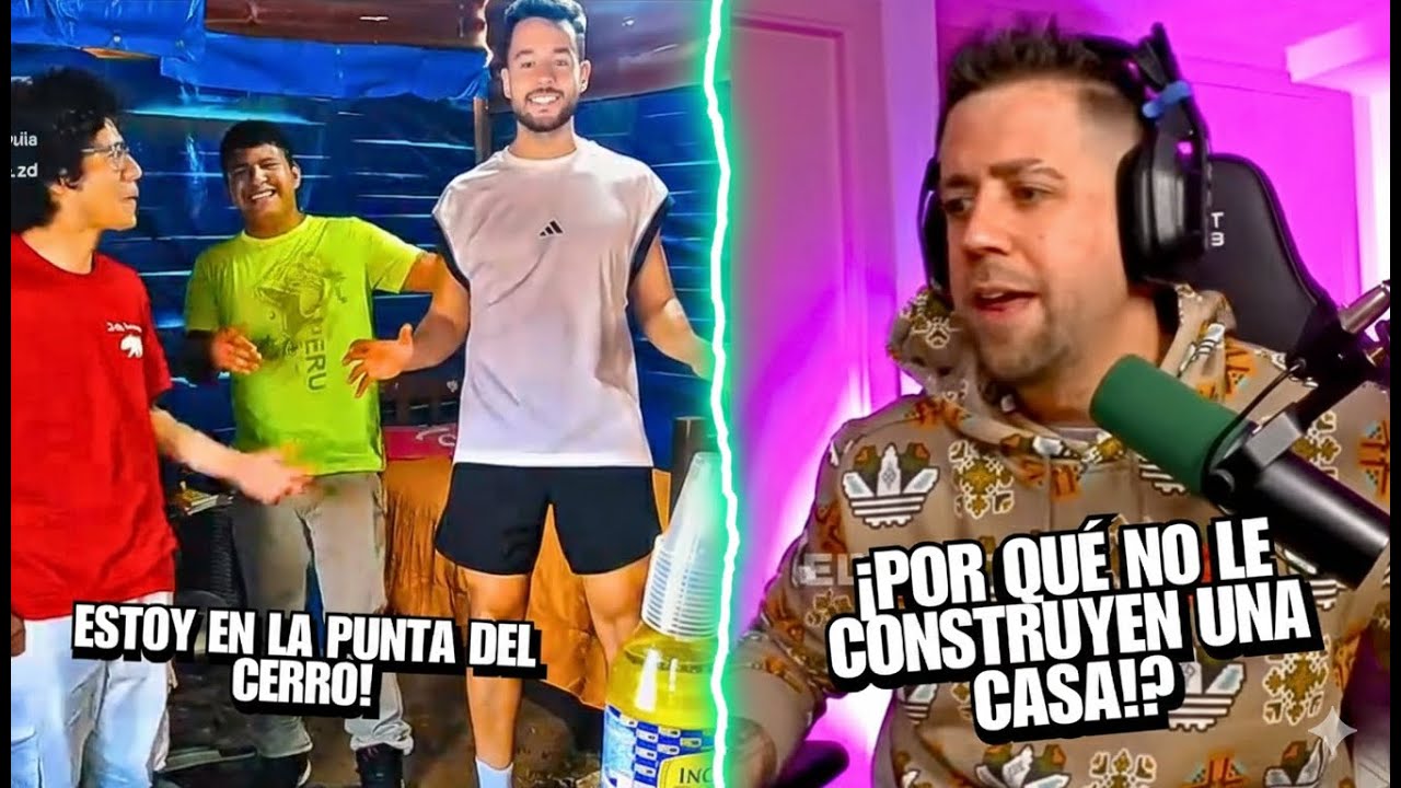 AURONPLAY CRITICA A IBAI Y THEGREFG POR VISITAR A STREAMER HUMILDE DE PERÚ