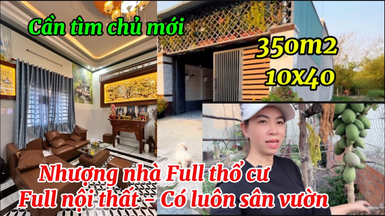 Mua nhà tặng nội thất, tặng luôn lô đất sân vườn. Anh chủ tìm chủ mới hữu duyên (1067)