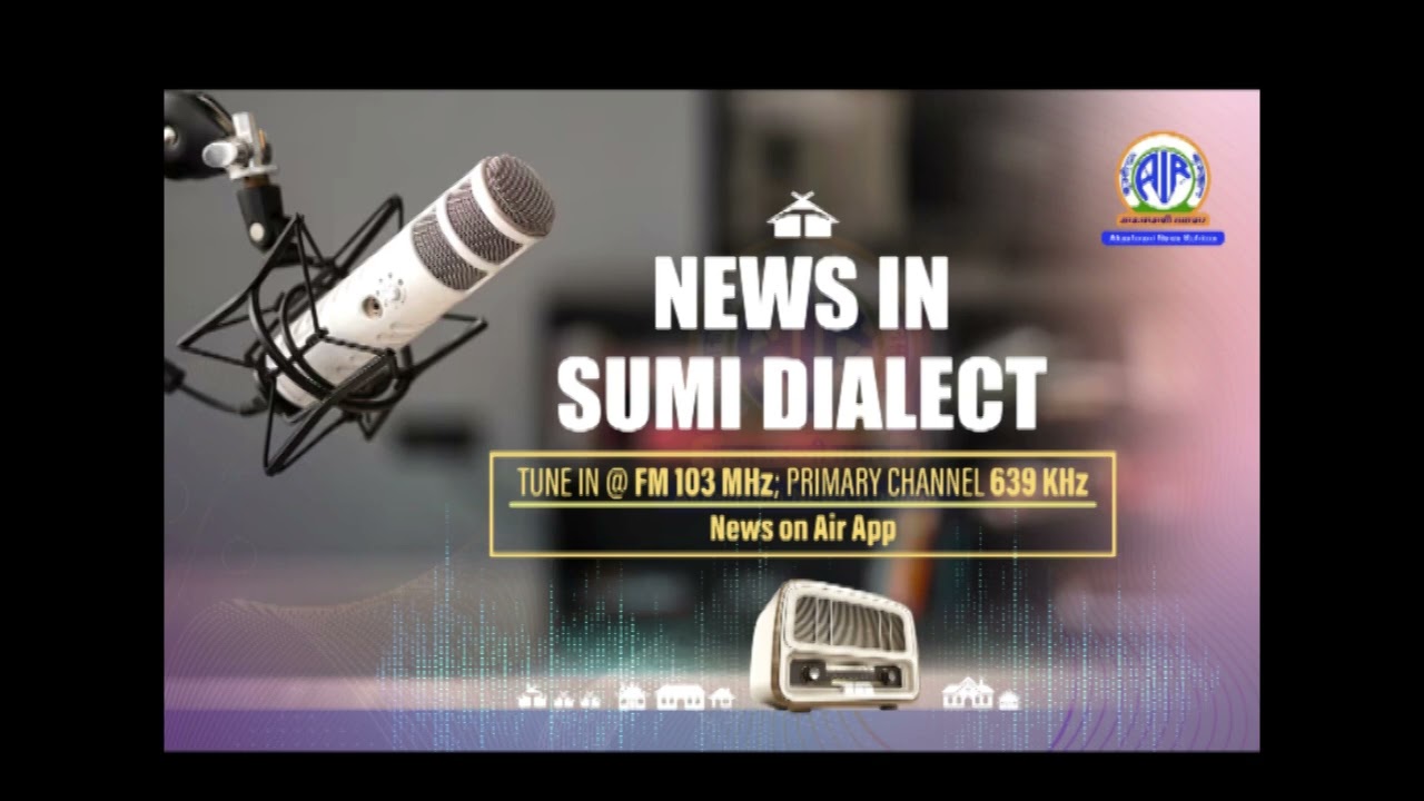Akashvani News Kohima Sumi Dialect Bulletin on February 12, 2026