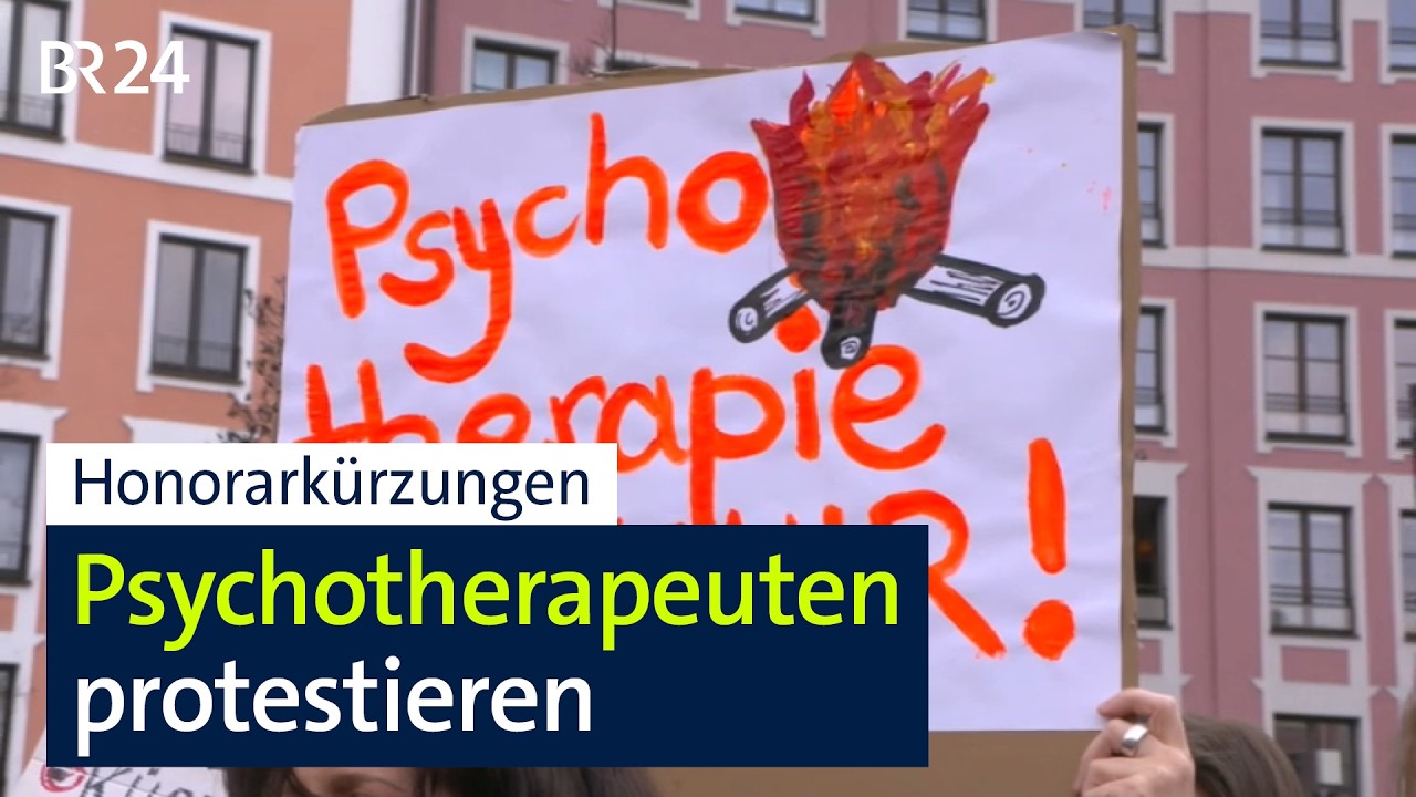 Psychotherapeuten k&auml;mpfen gegen Honorark&uuml;rzungen | BR24
