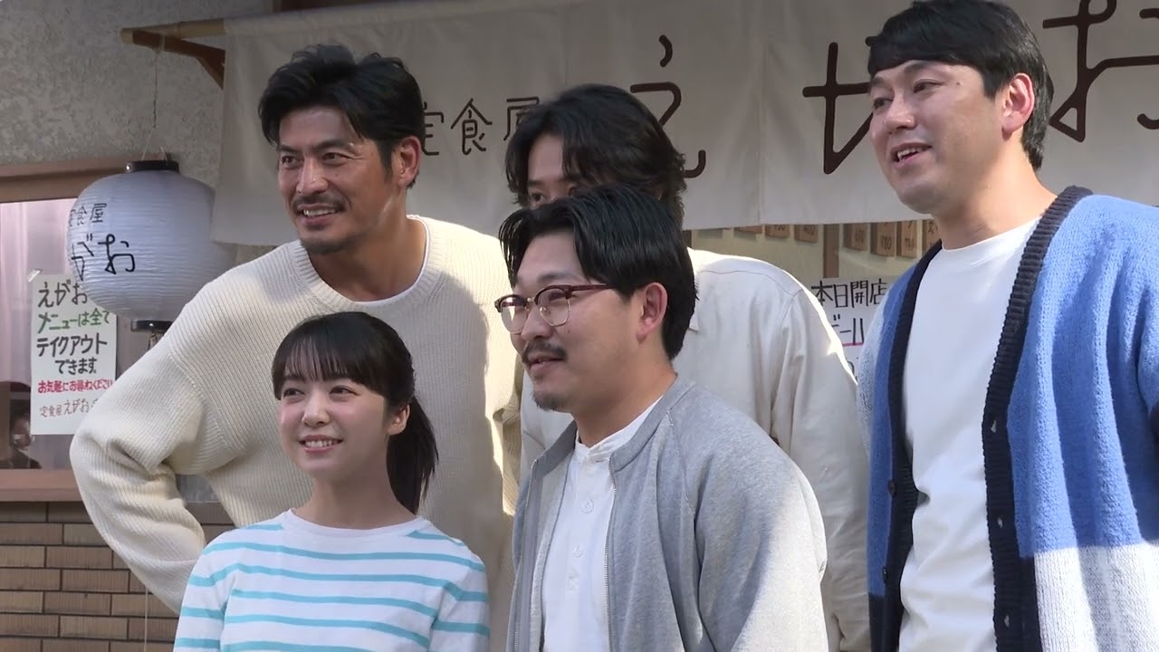 サントリー生ビールCM「雨上がる」篇メイキング　山﨑賢人／上白石萌音／坂口憲二／オズワルド／アイナ・ジ・エンド