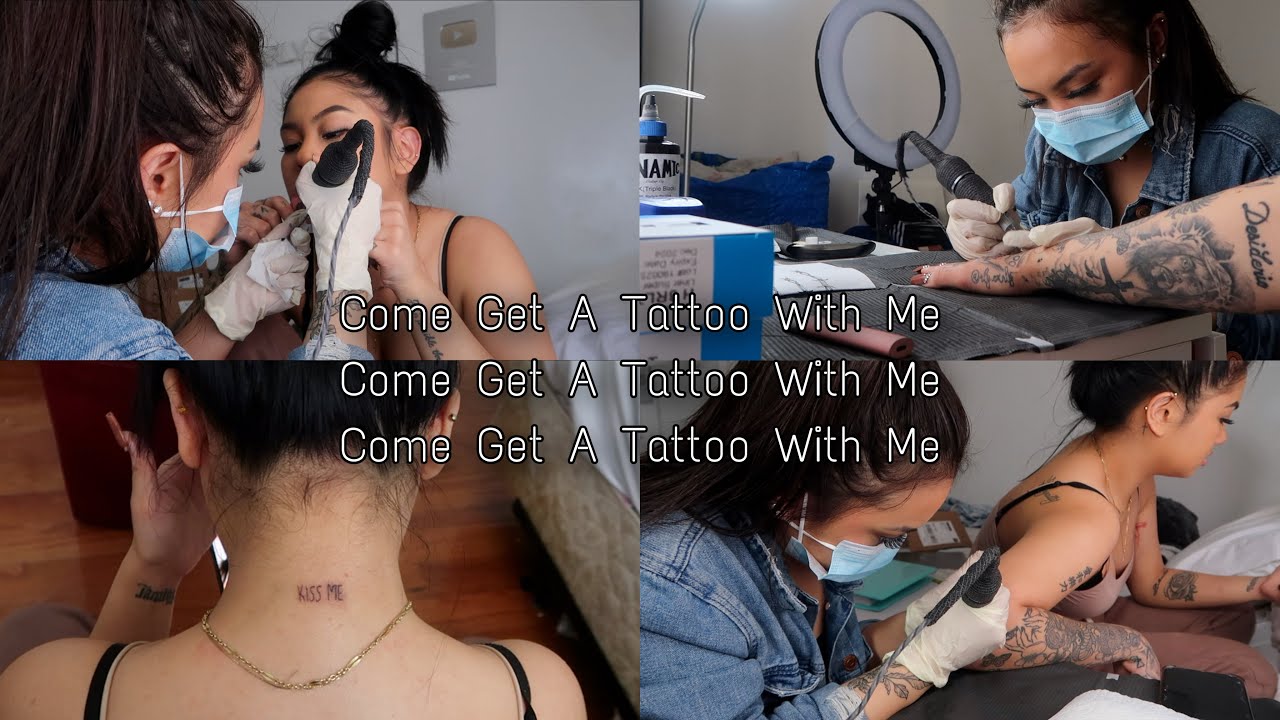 COME GET 5 TATTOOS WITH ME || Carly Sarah
