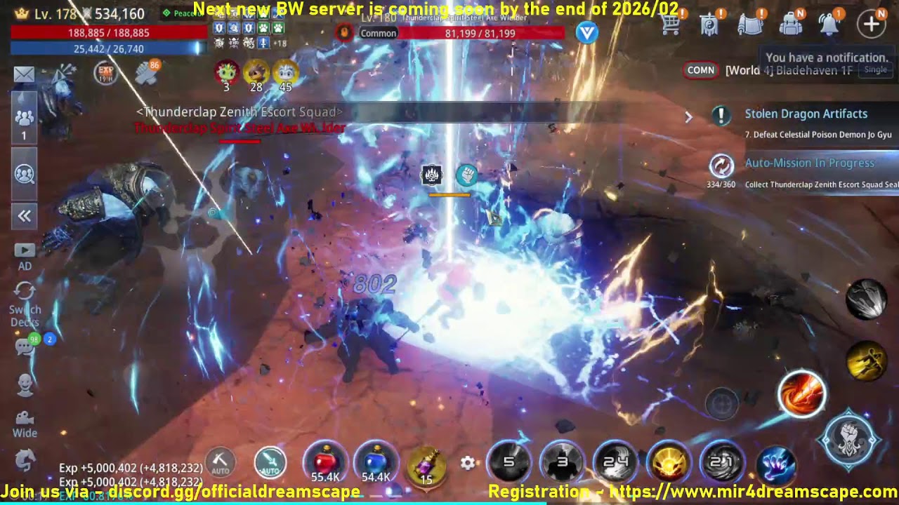 MIR4 Dreamscape – Fast & Easy Leveling