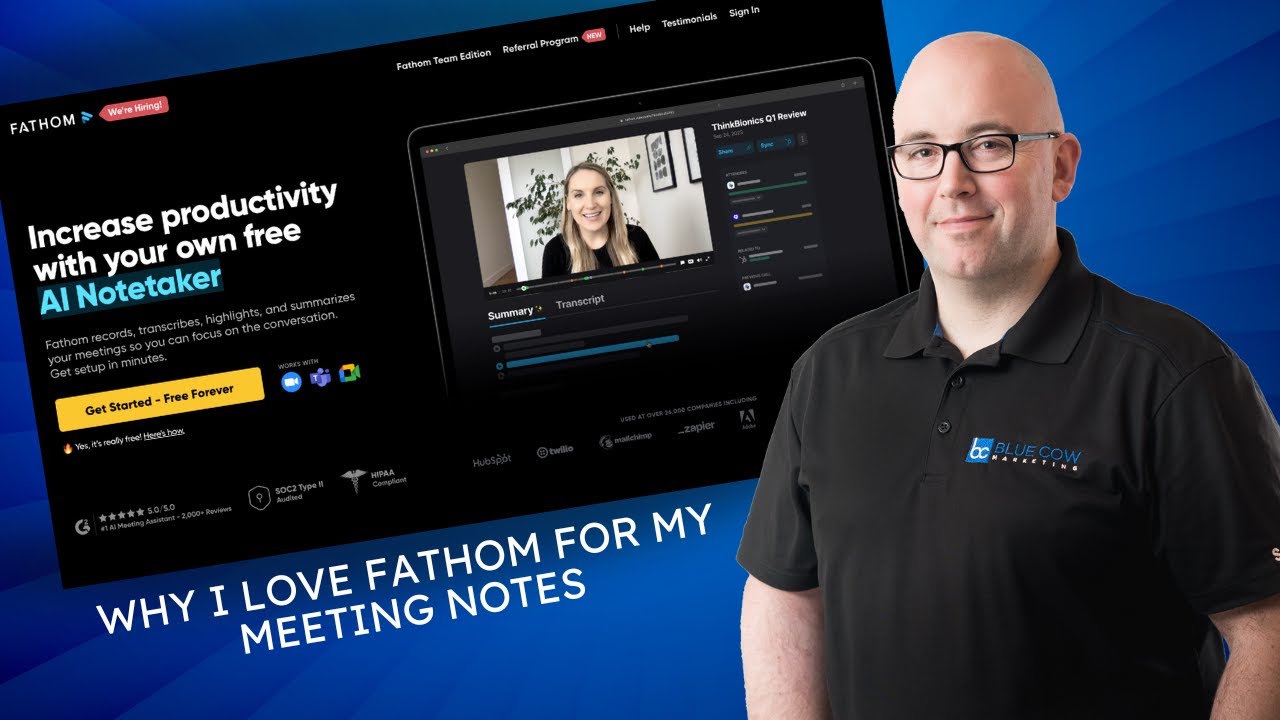 How to use Fathom In Time | Why I Use Fathom For My AI Notetaking | AI Notetaker by Fathom