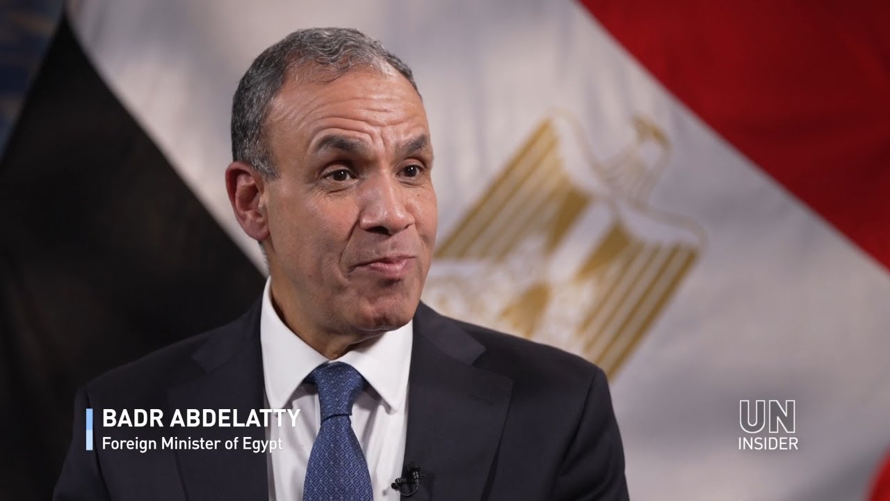 Badr Abdelatty, Foreign Minister of Egypt