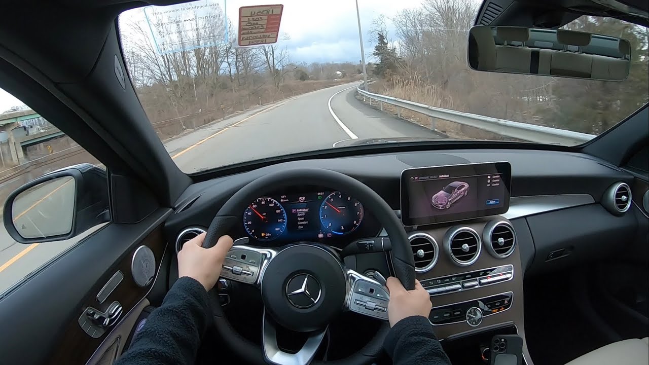 Тест-драйв и впечатления от Mercedes Benz C300 2021 года