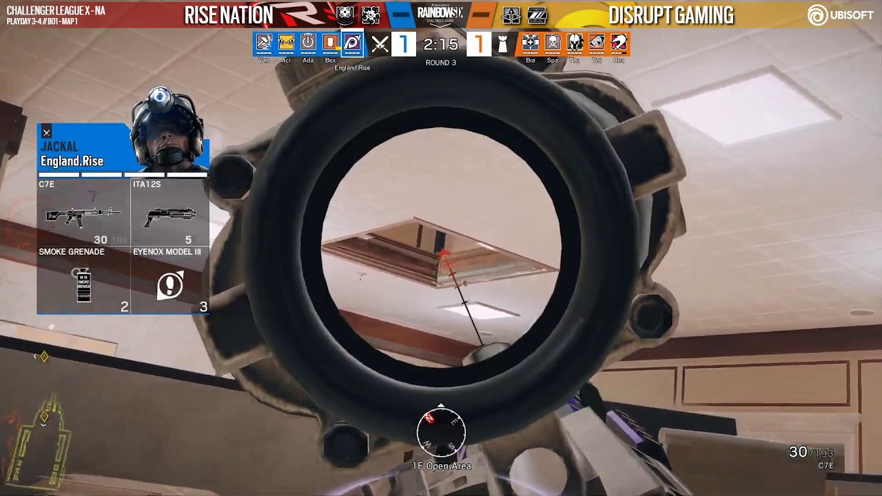 Disrupt Gaming vs Rise Nation map1
