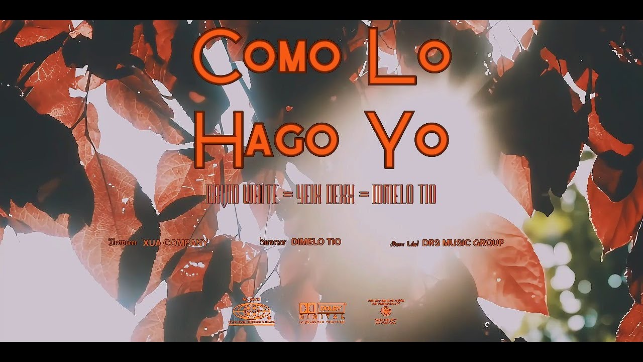 David White, Yeik Dexx, Dimelo Tio - Como Lo Hago Yo 🌴 (Video Oficial)
