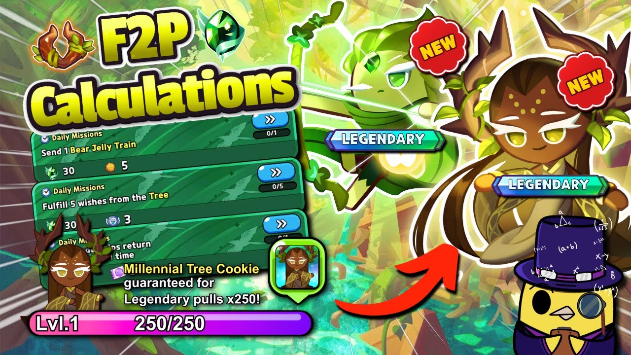 How To GET Millennial Tree & Wind Archer Cookie FOR FREE! F2P Guide! | CRK