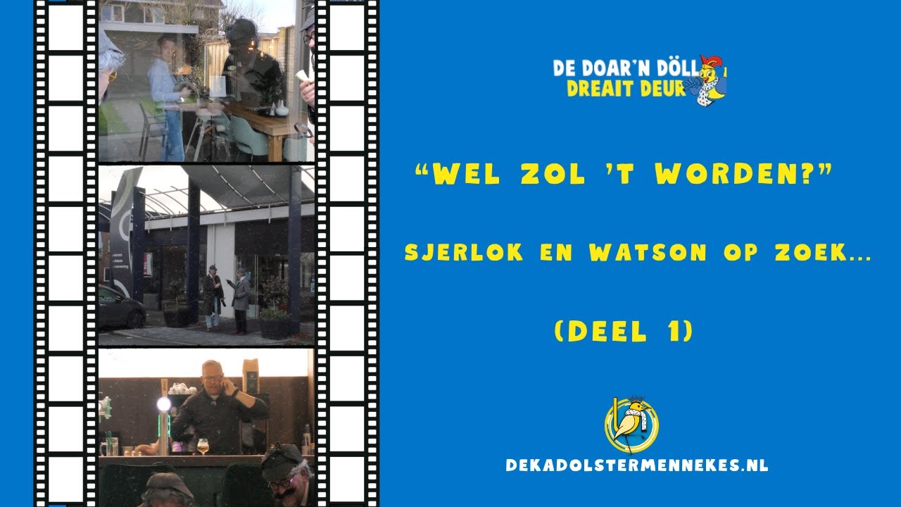 𝙒𝙚𝙡 𝙯𝙤𝙡 '𝙩 𝙬𝙤𝙧𝙙𝙚𝙣? Sjerlok en Watson op zoek naar… (deel 1)