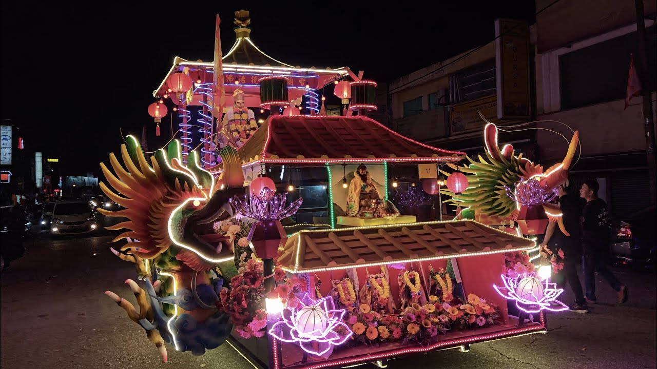 2023 马来西亚 万挠活佛坛 济公仙师宝诞及众神出巡, 花车游行 Deities procession of Ji Gong Huo Fo Temple, Rawang, Malaysia (短片)