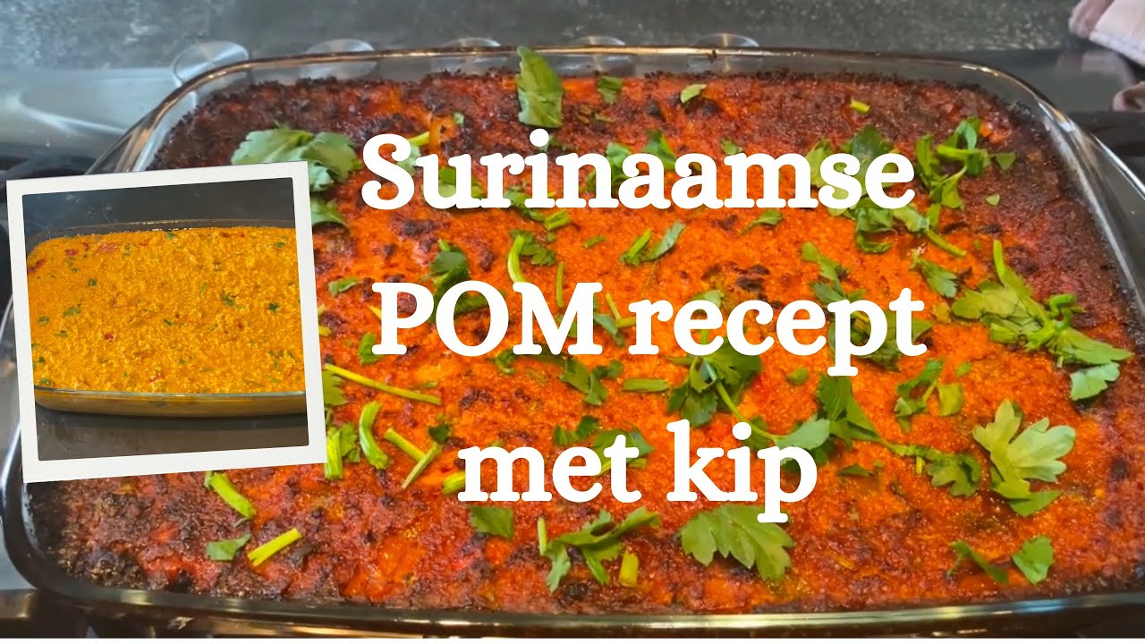 Surinaamse pom recept met kip