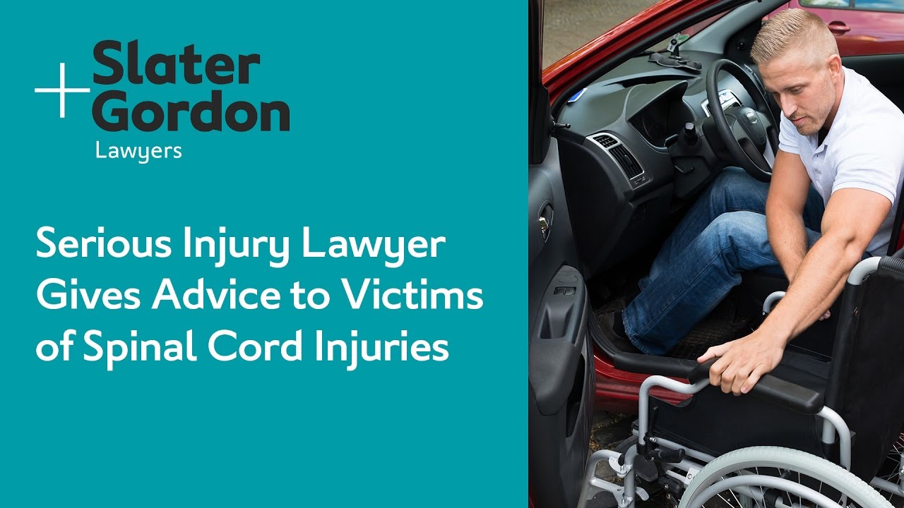 Serious Injury Lawyer Gives Advice to Victims of Spinal Cord Injuries