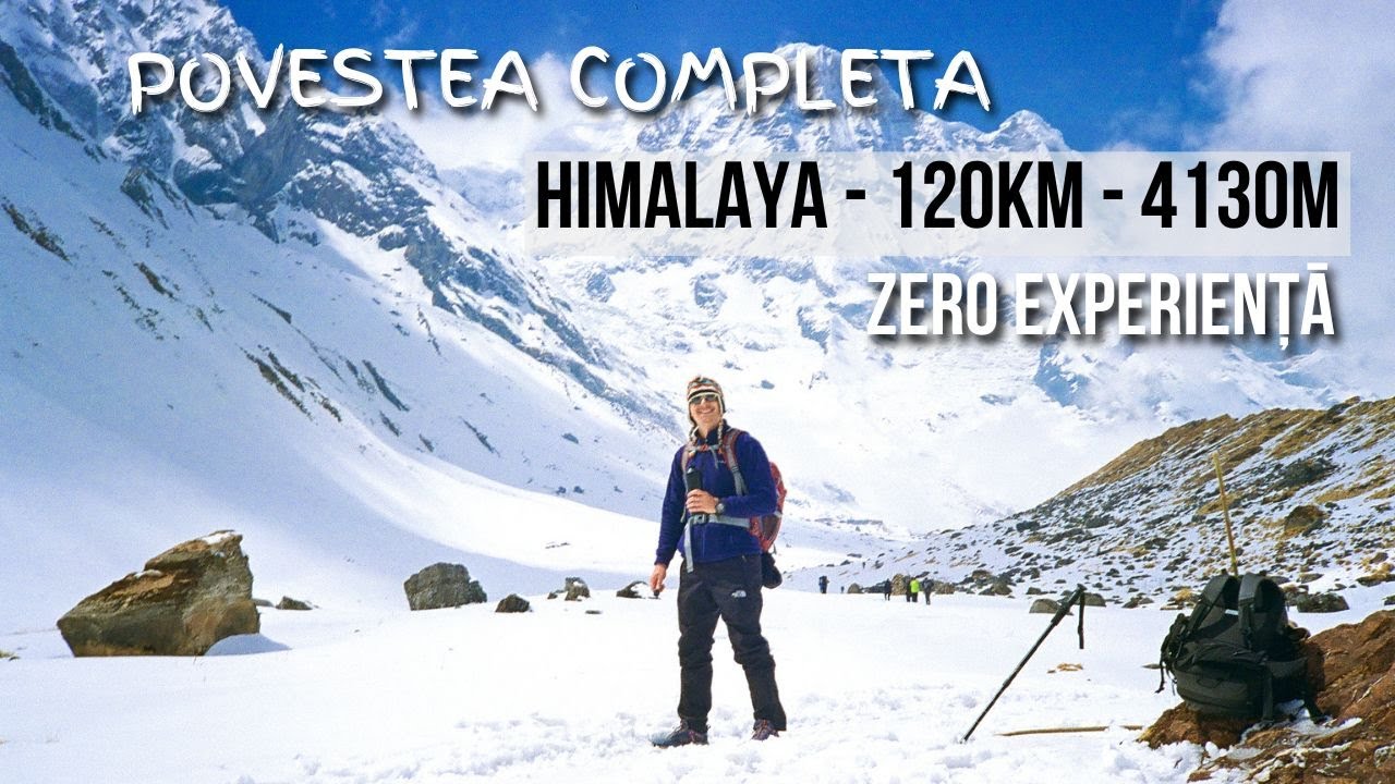 7 Zile SINGUR În Munții Himalaya (M-a Prins Avalanşa)