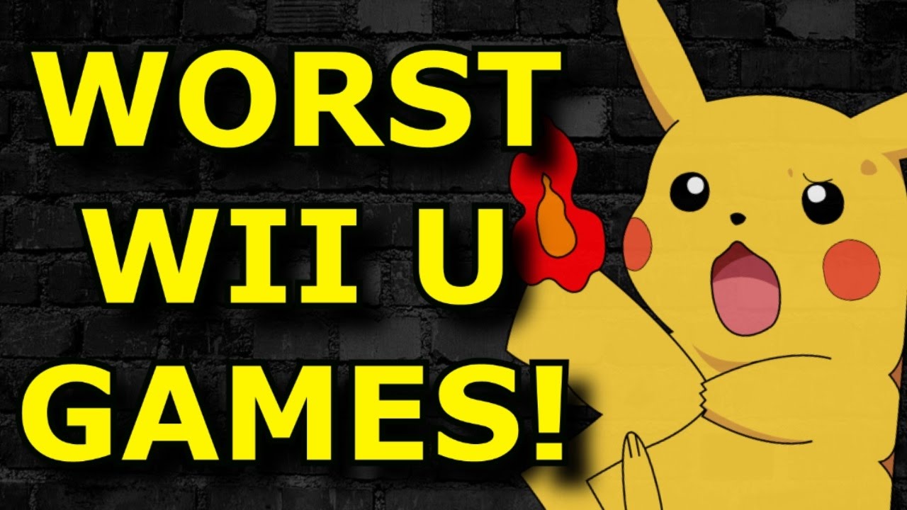 TOP 10 WORST WII U GAMES EVER!