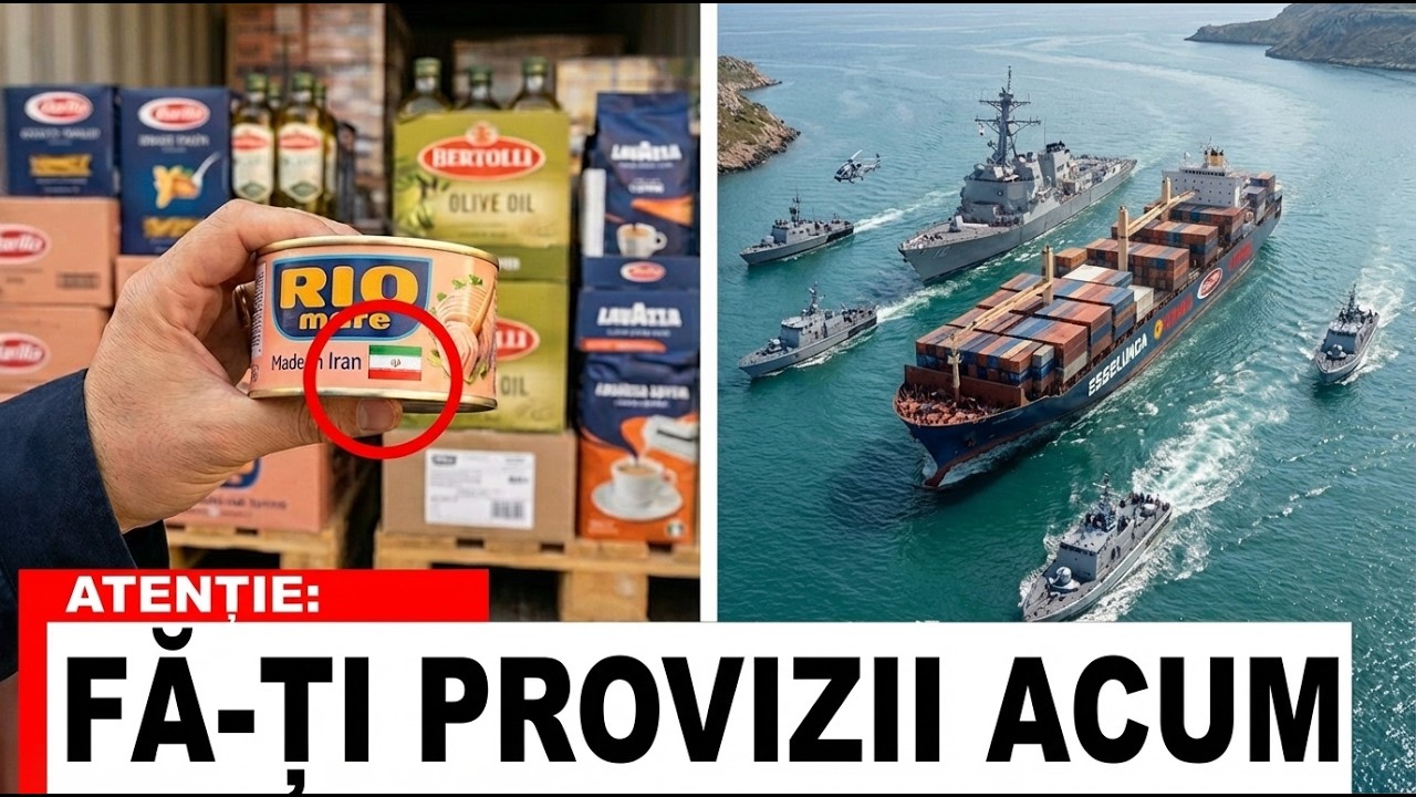 15 Alimente Care Nu Vor Mai Ajunge În România (Nave Blocate De Iran)