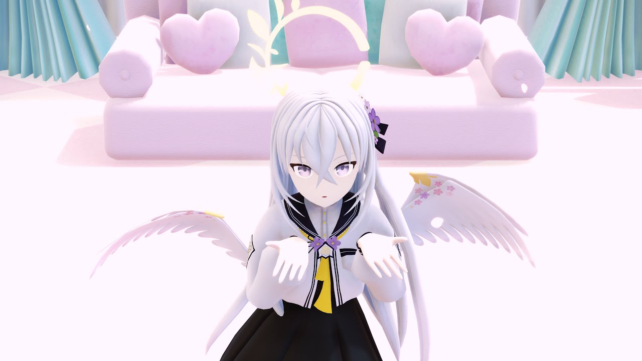 【MMD】『可愛くてごめん/Kawaikutegomen』白洲アズサ ShirasuAzusa  白洲梓【ブルーアーカイブ/Blue Archive/蔚藍檔案】2160p 4K