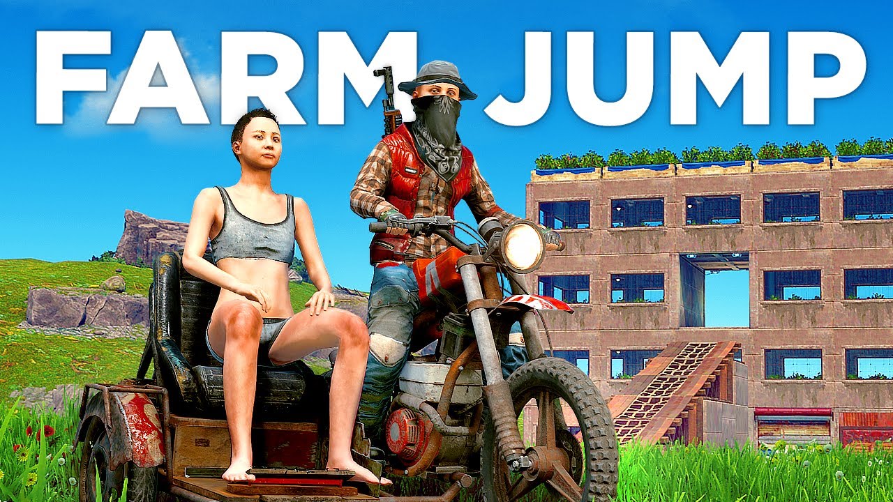 I Built a Tea Farm Jump with Spoonkid & FranzJ in Rust