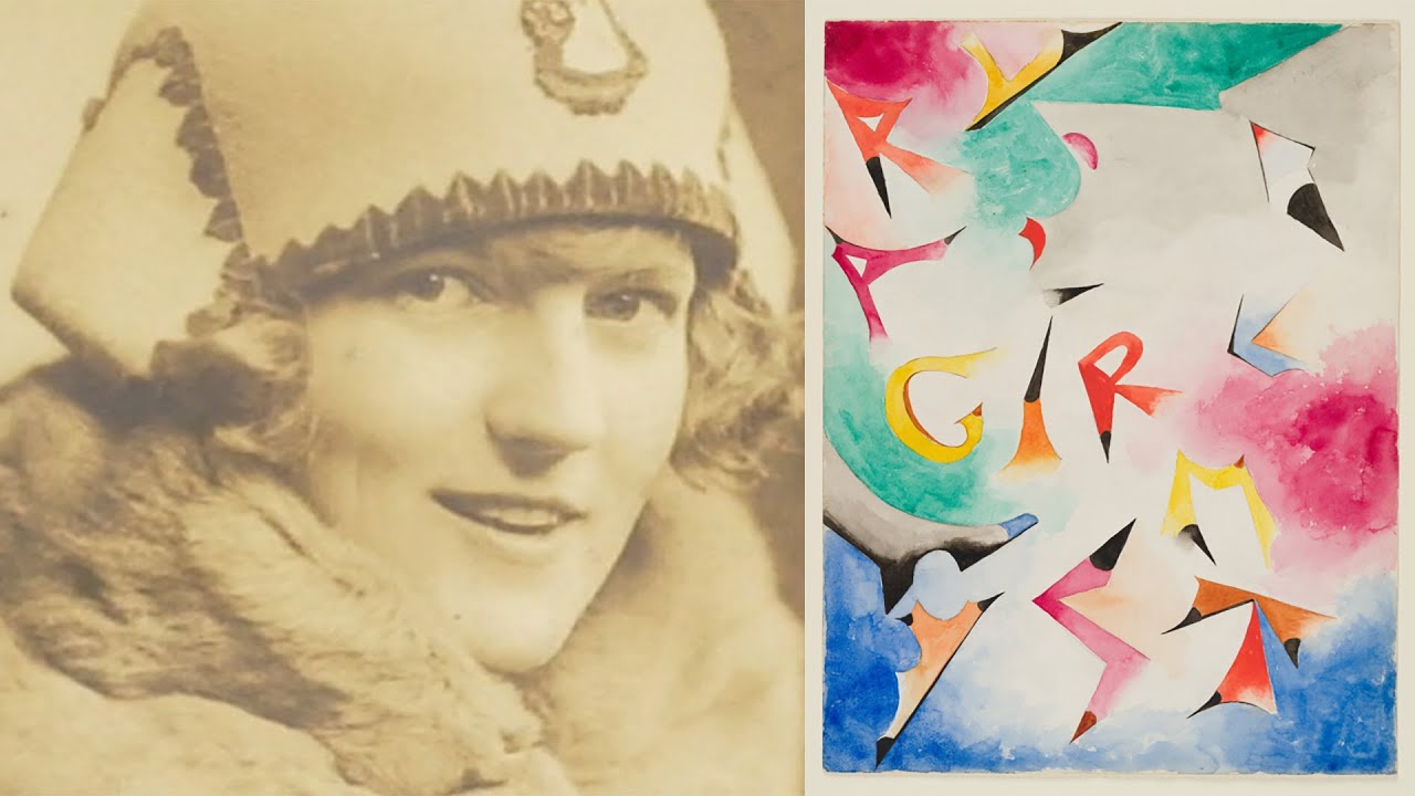 Rarely Seen Watercolors by Zelda Fitzgerald, 