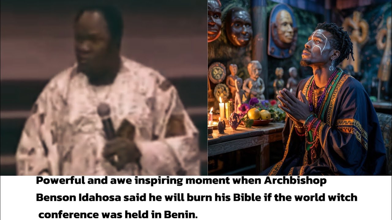 Benson Idahosa: I told them I will burn my Bible if this happens🙇🏿‍♂️#video #youtube #gospel #usa