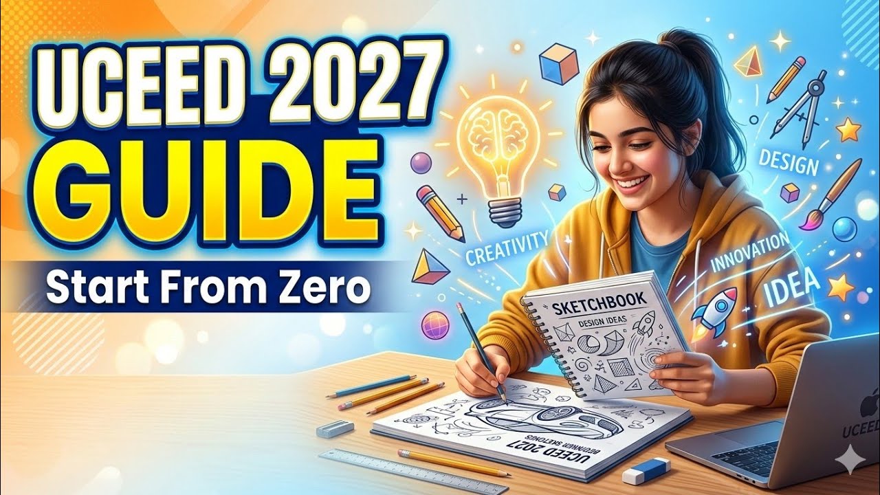 UCEED 2027 Complete Guide for Beginners | Exam Pattern, Syllabus & Preparation Strategy #uceed2027 