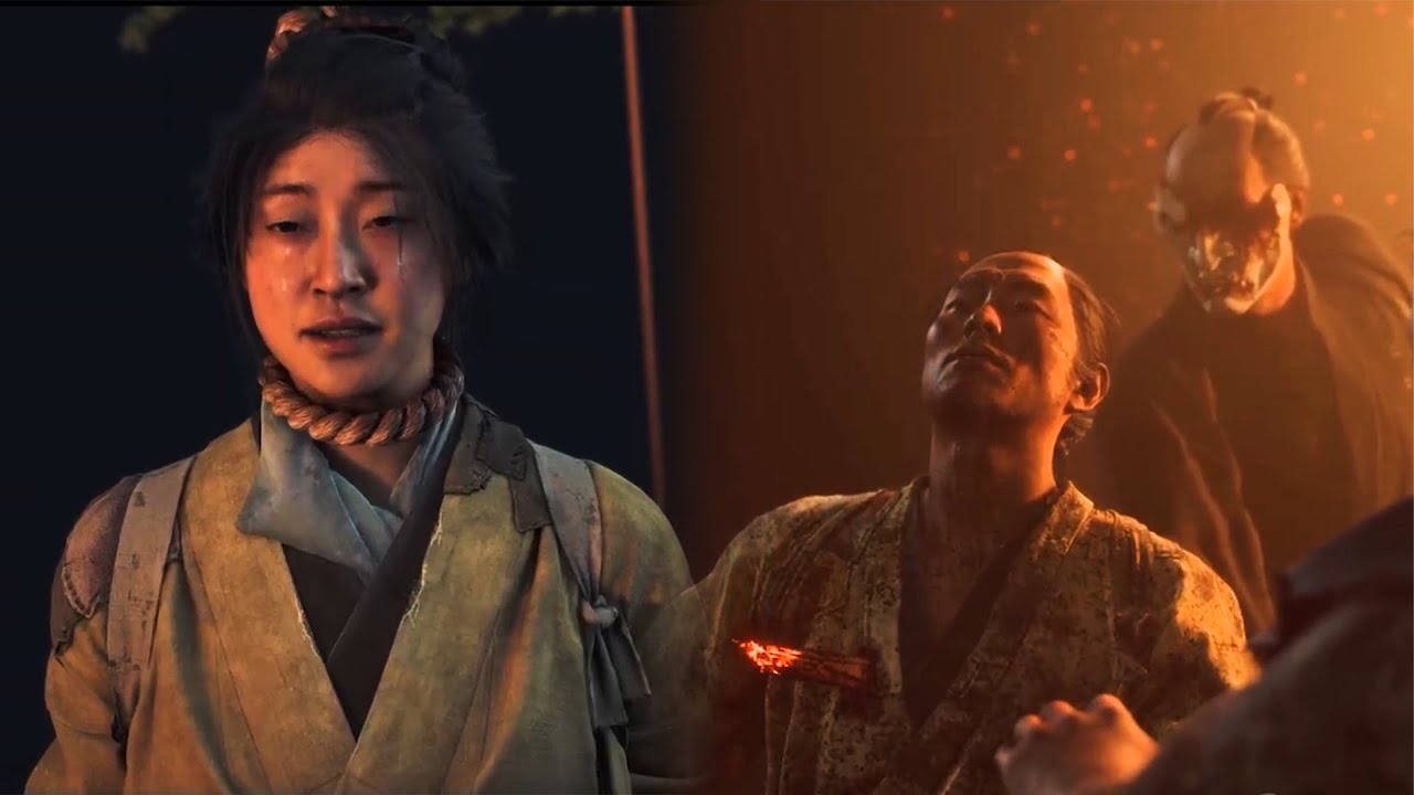 All Scenes of Atsu&rsquo;s Family Murder | Ghost of Yotei Story Movie