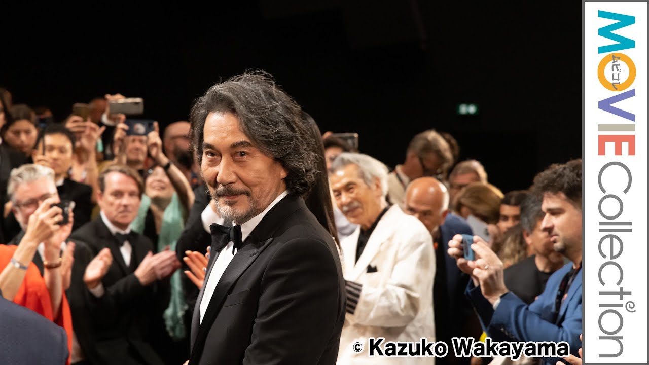 役所広司、カンヌ映画祭で主演男優賞に！ スピーチ映像到着「僕は賞が大好きです」