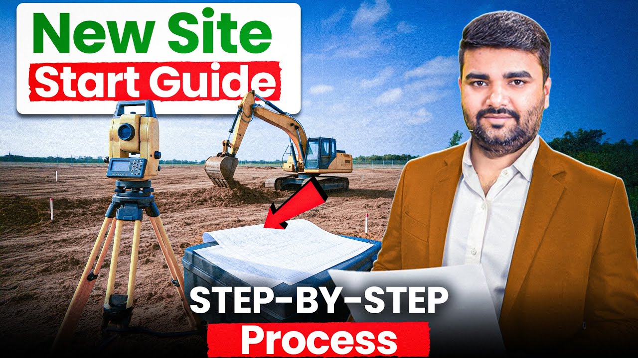 How to Start a New Construction Site | Step by Step Guide for Civil Engineers