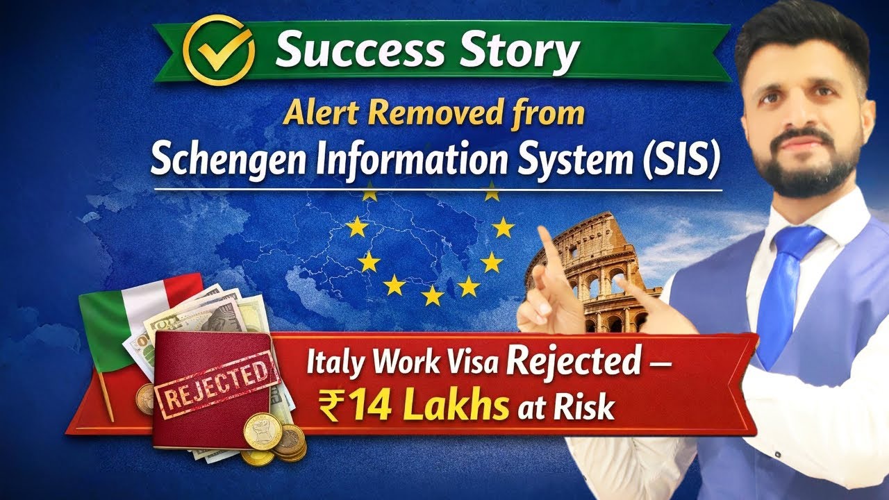 SIS Alert in Schengen? Schengen Visa Refused Due to SIS Alert | Data Removal Process Explained