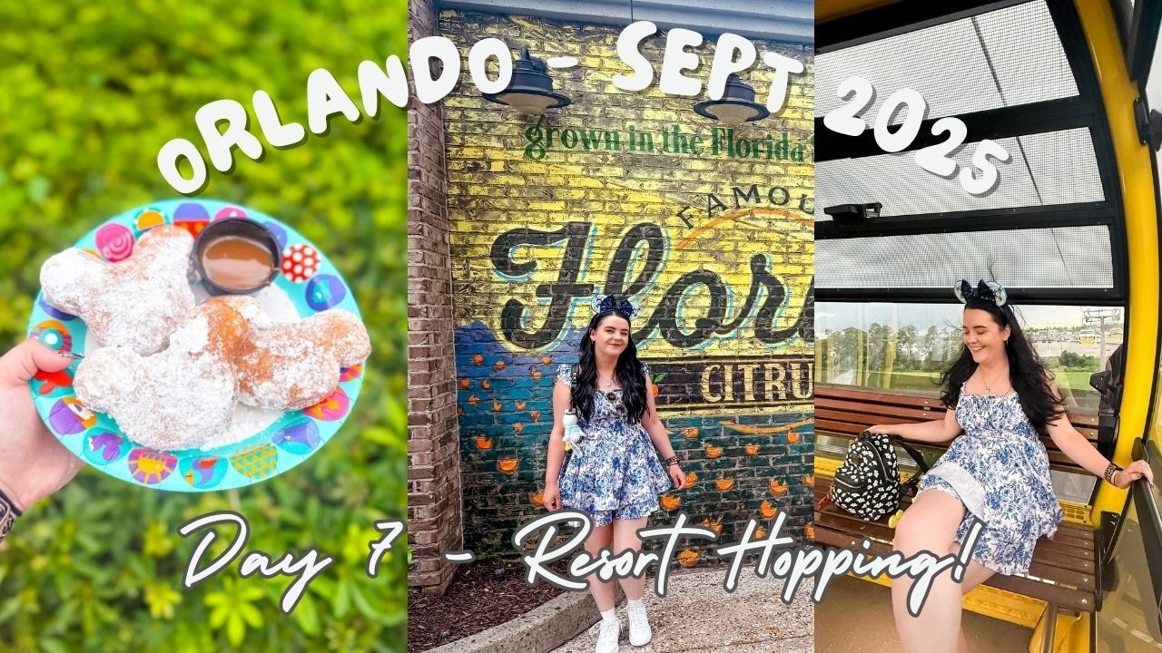 Day 7! | Disney Springs, Polite Pig & Resort Hopping! | Orlando 2025 | Walt Disney World