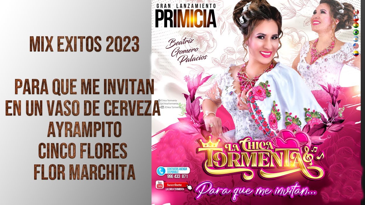 LA CHICA TORMENTA  Mix Para que me invitan