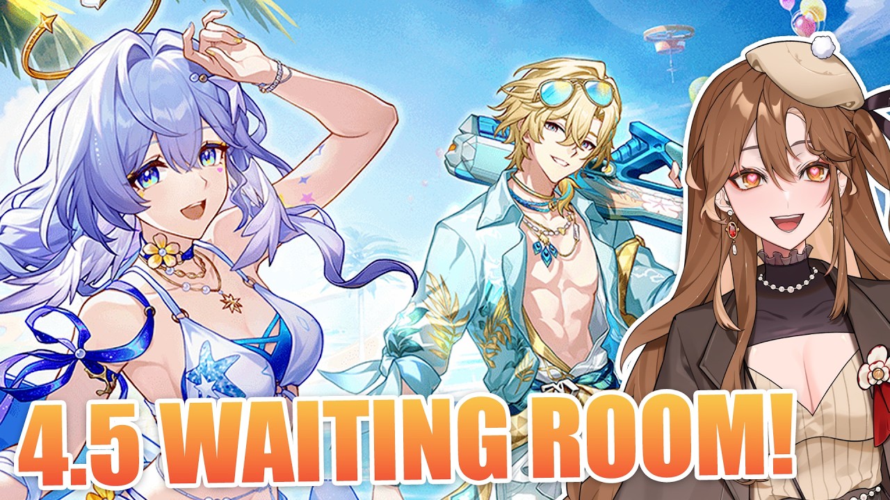 4.5 WAITING ROOM!! VIEWER PULLS FOR ROBIN!! | Honkai: Star Rail