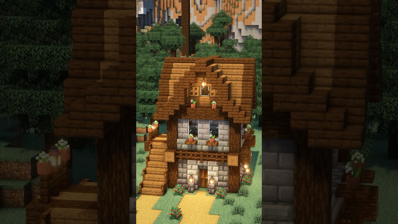 Minecraft Spruce House🏠