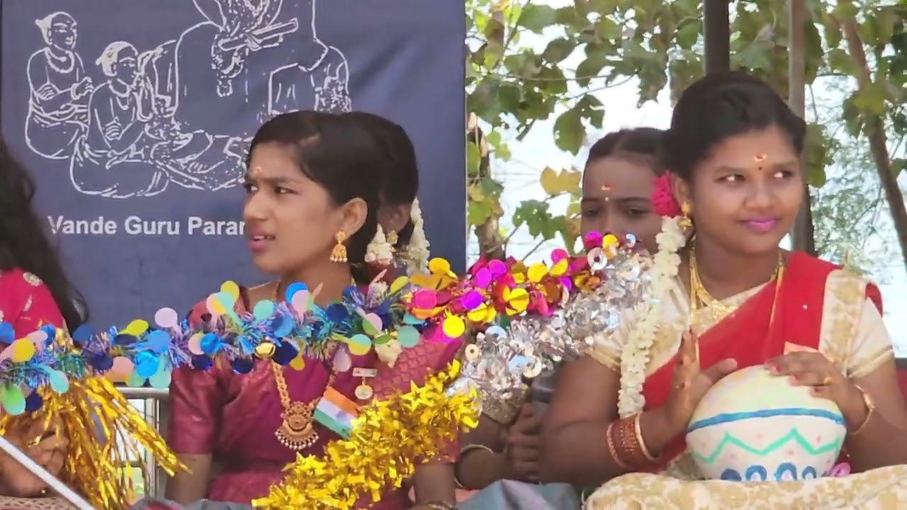 Amrita Vidyalayam Thoothukudi 78 th Independence day celebration Villupattu 15.08.2024