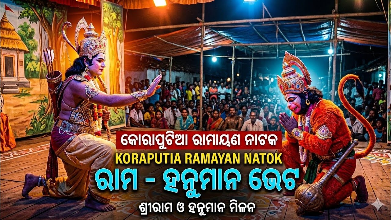 Koraputia ramayan natok, hanuman,ram, Ravan #koraputiavideos 