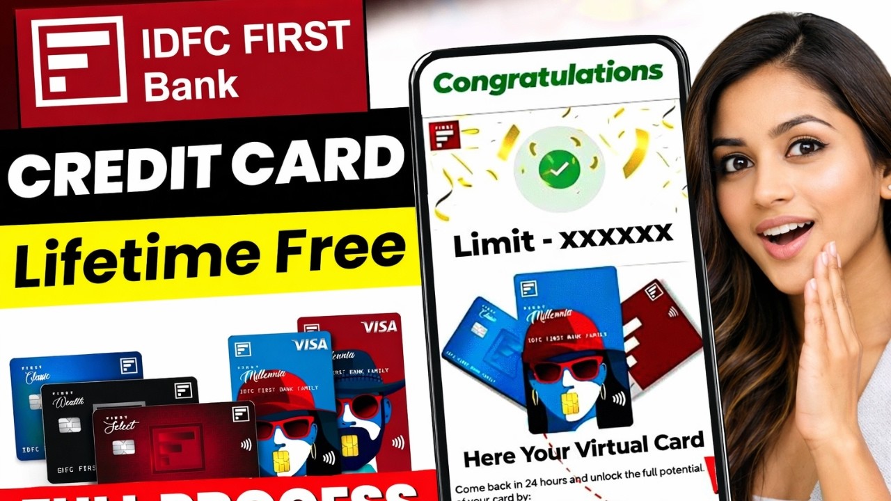 Lifetime Free IDFC First Bank Credit Card எப்படி Apply பண்ணுவது
