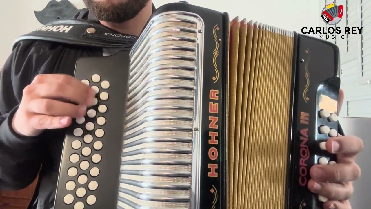 Mágico (Jesús Manuel Estrada & Víctor Naín) | Tutorial Acordeon Completo | Carlos Rey Music