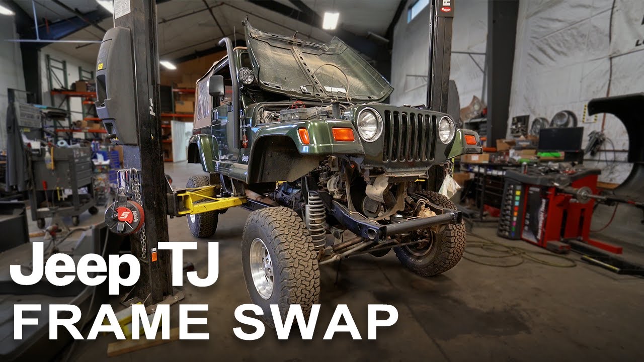 1998 Jeep Wrangler TJ Frame Swap