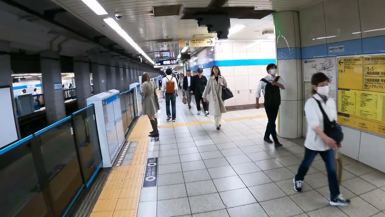 Takadanobaba Station Relaxing Walk | 4K ASMR | 高田馬場駅散歩 | Nam Mai TV