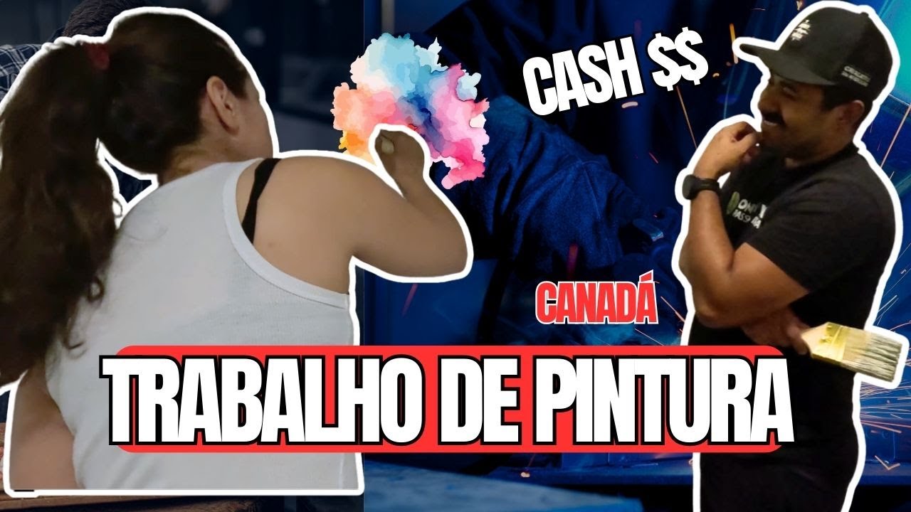 TRABALHO DE PINTURA EM TORONTO NO CANADÁ, QUANTO GANHA? A VIDA DE UMA MAQUIADORA!