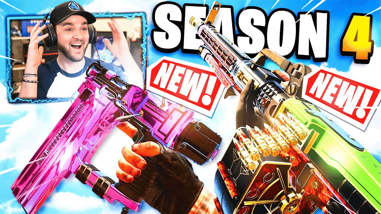 *NEW* SEASON 4 UPDATE in Cold War! (Nail Gun, MG 82 LMG and C58 Gameplay)