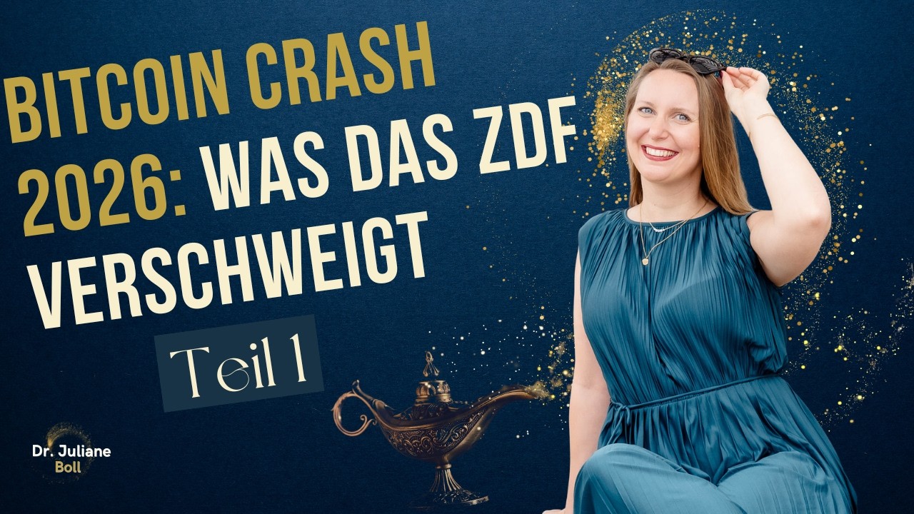 Bitcoin Crash 2026: Was das ZDF verschweigt (& was DU jetzt wissen musst) | Teil 1