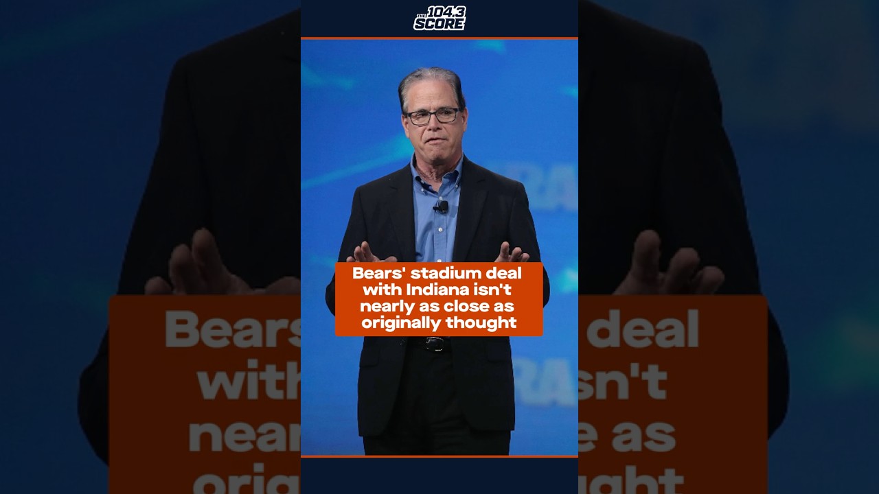 Bears' stadium deal with Indiana isn't nearly as close as initial statement made it sound like