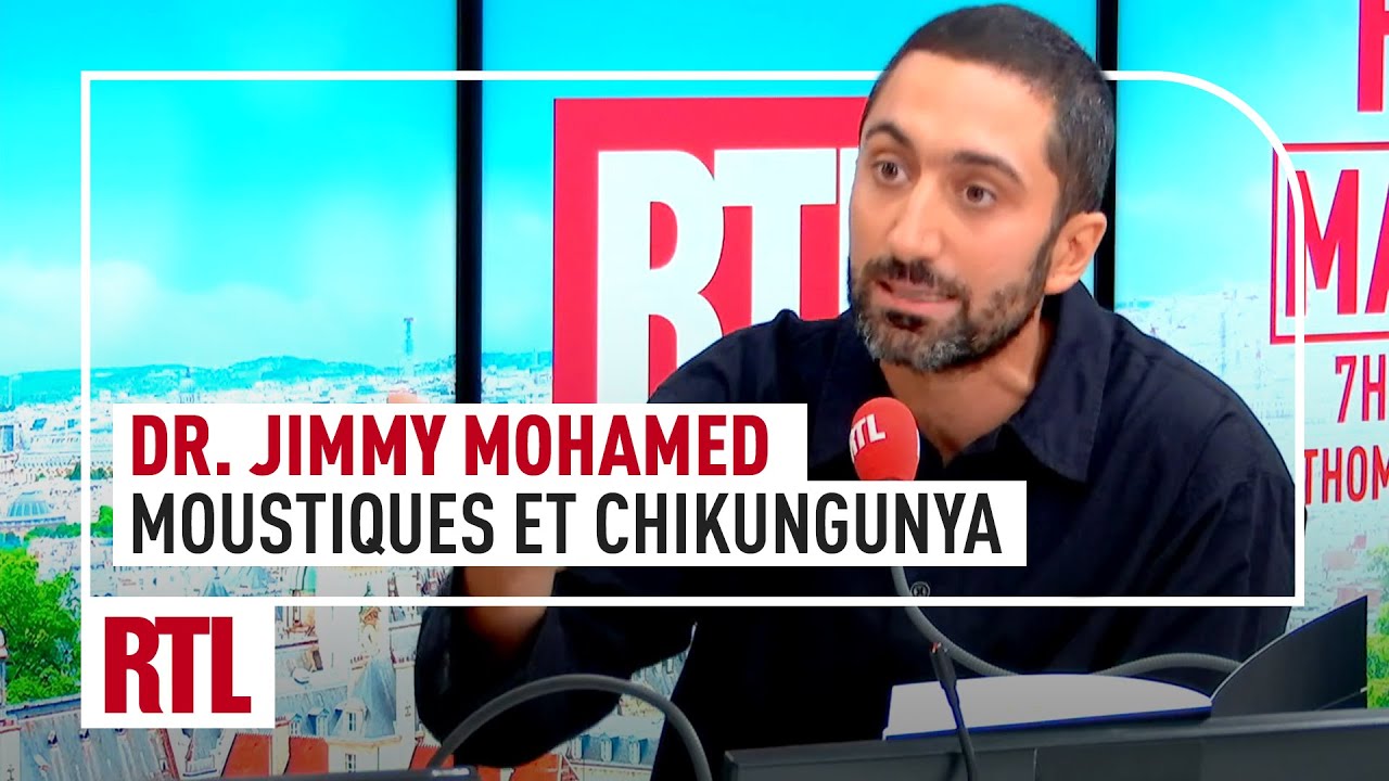 Dr. Jimmy Mohamed : le chikungunya à un niveau sans précédent en métropole