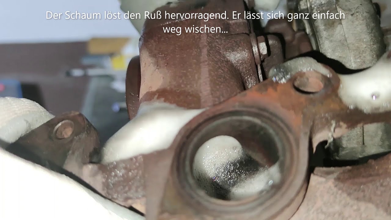 Tutorial TDI VTG Turbo mit Schaum reinigen reparieren VTG Cleaning repair VW Audi BMW